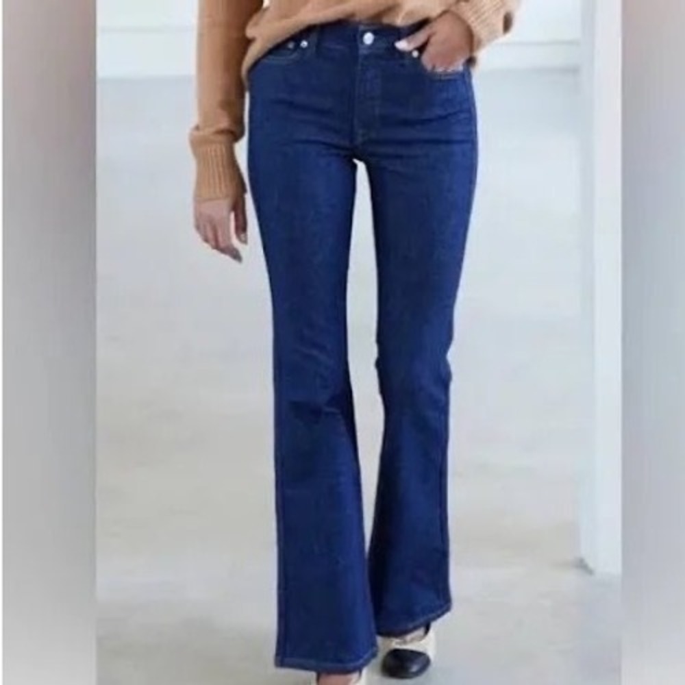 AYR The Really Really Modern Flare 31 Dark Wash Jeans
